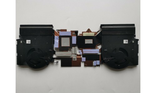 Dell Alienware M17 R3 RTX Super Heatsink CPU GPU Cooling Fan 02KTG4 2KTG4