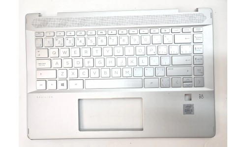 L53785-DB1 HP 14-DH upper case with KB and TP can/en 